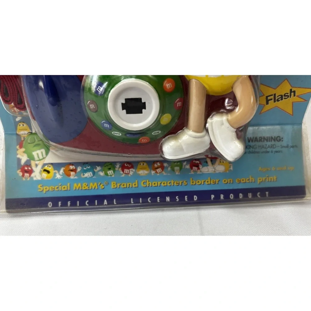 New! M&M's Camera Official Brand- 35mm, Character Boarder On Each Print!